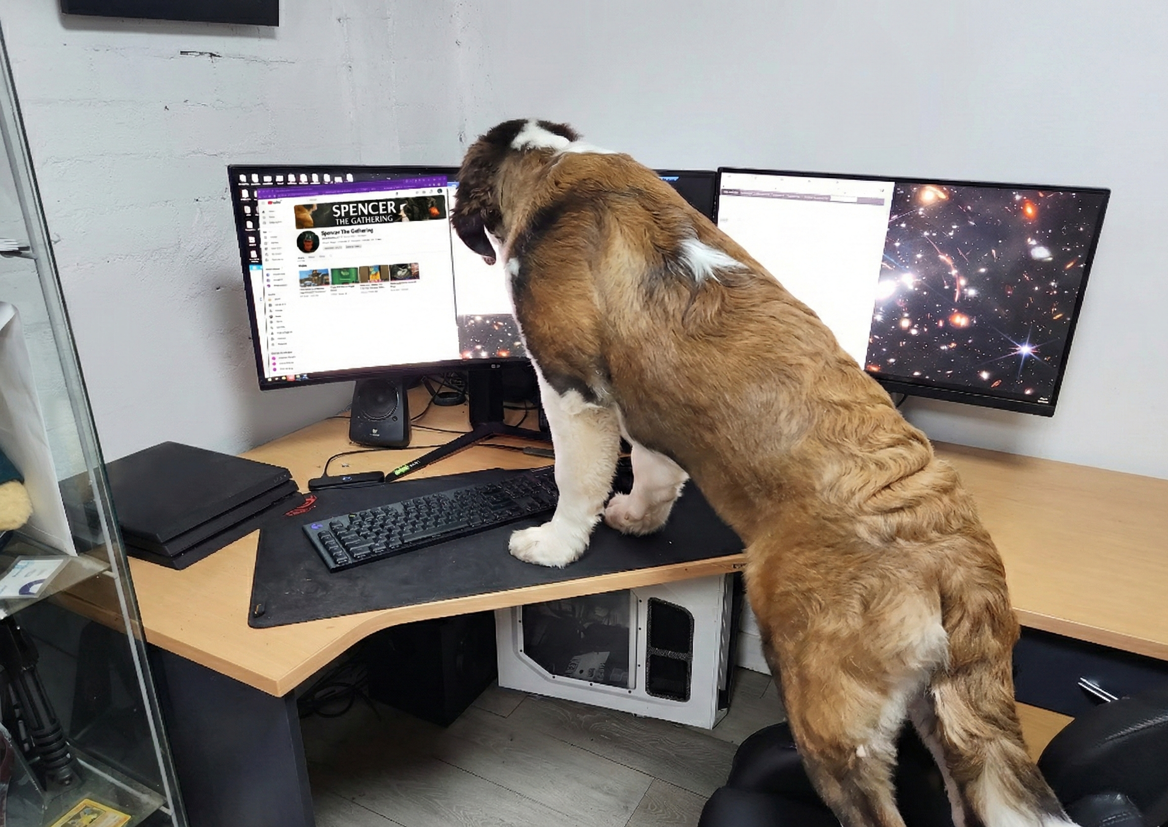 Obi managing the YouTube channel